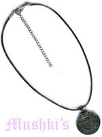 Metal Pendant Necklace - click here for large view